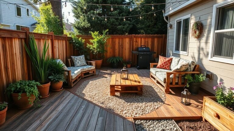 affordable chic outdoor space