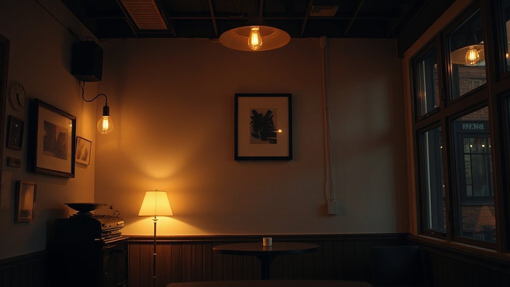 ambient lighting sets mood