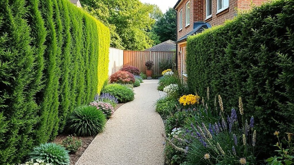 assess map plan optimize long, narrow UK plot