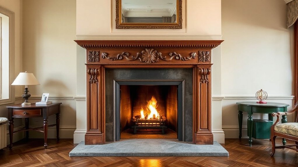 authentic georgian fireplace upgrades