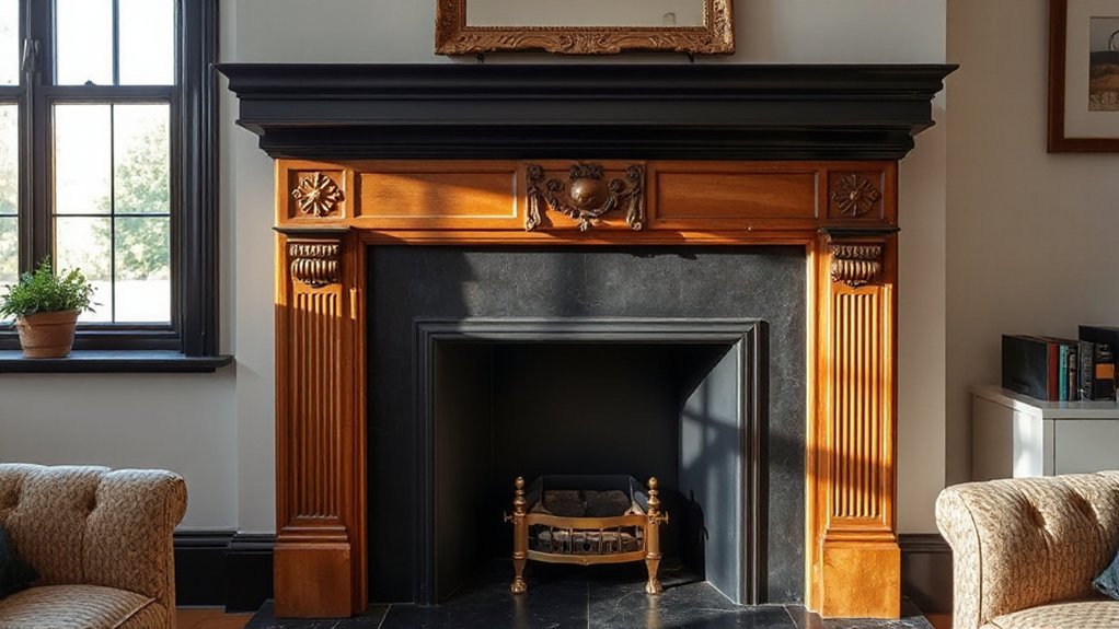 authentic stylish fireplace upgrade