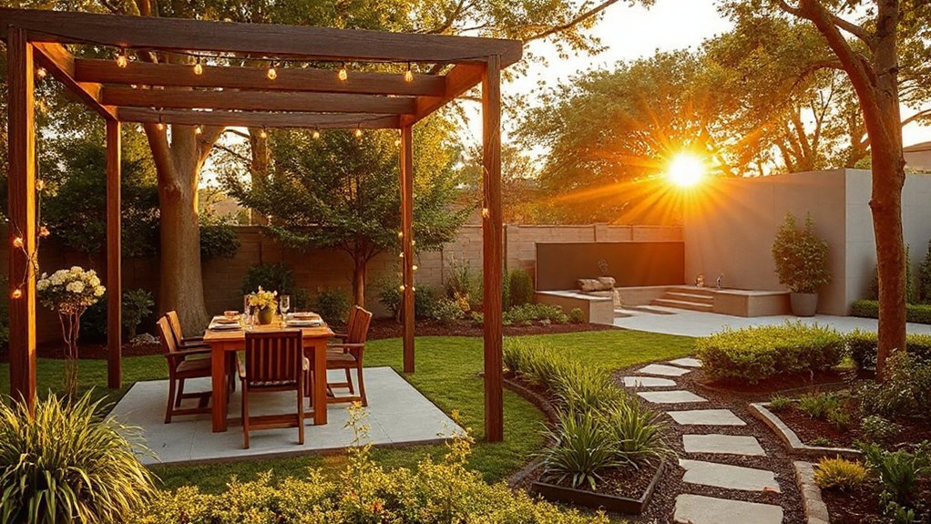 automated smart garden lighting