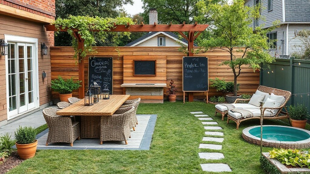 balanced functional outdoor spaces