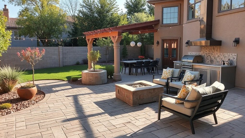 balanced inviting outdoor spaces