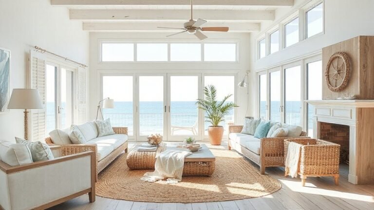 beachy nautical decor style