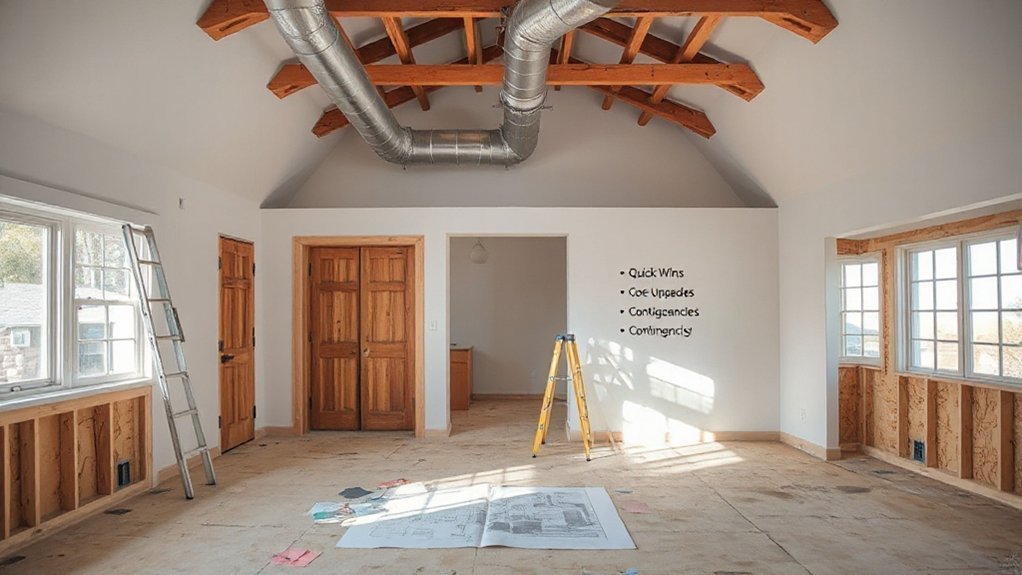 budgeting for impactful upgrades