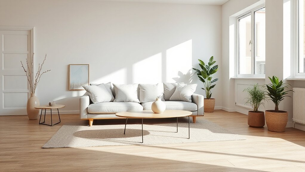 clear surfaces calm mind