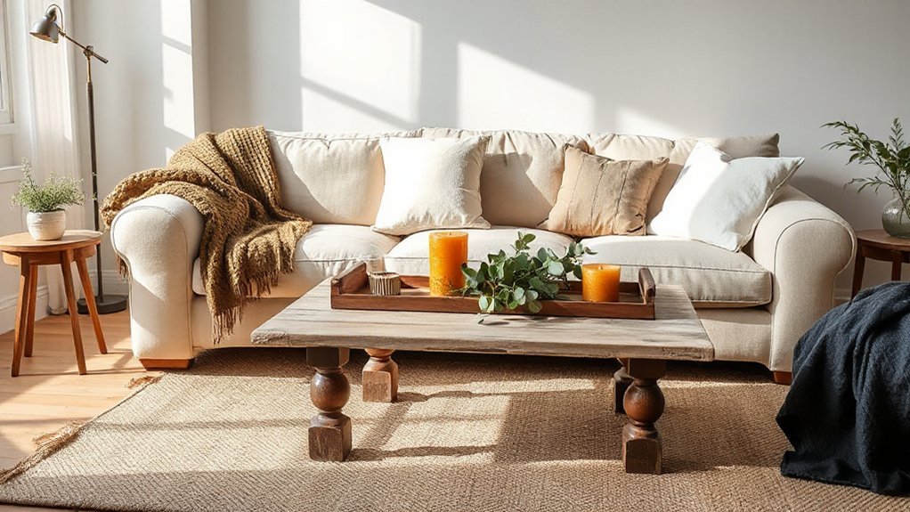 cohesive warm color coordination