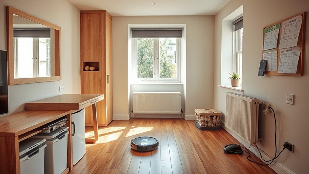 consistent clutter free maintenance routines