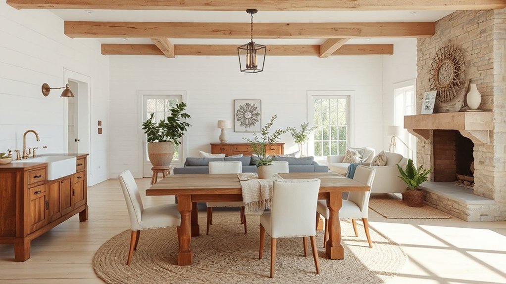 contemporary rustic home decor