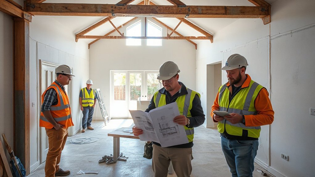 coordinate comply communicate document kitchen diner knock-through