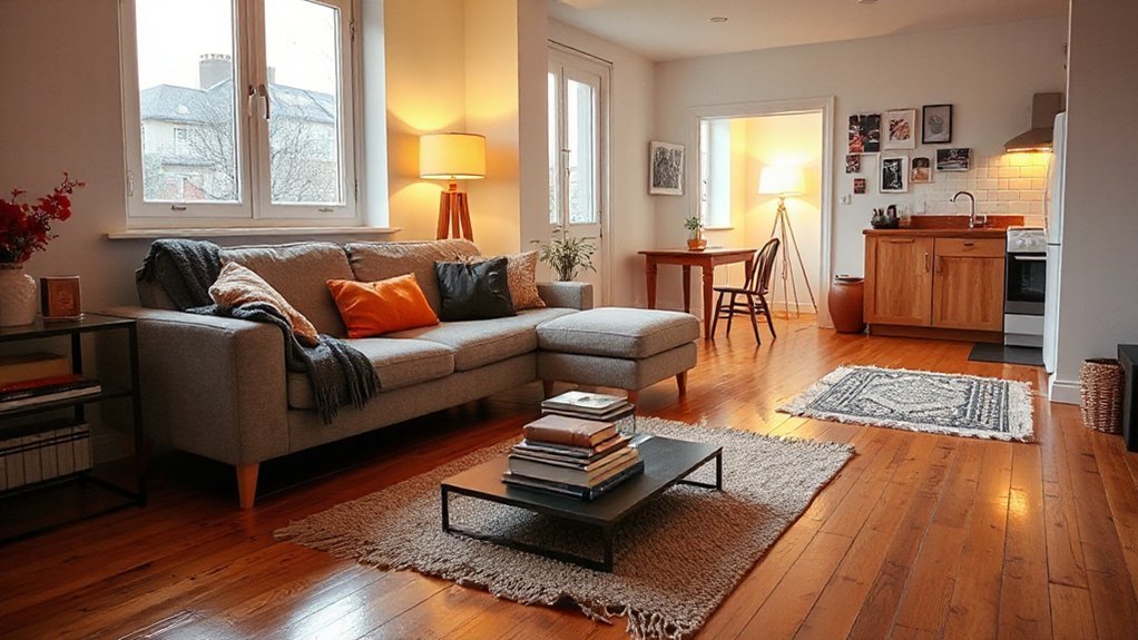 cozy personalized small space