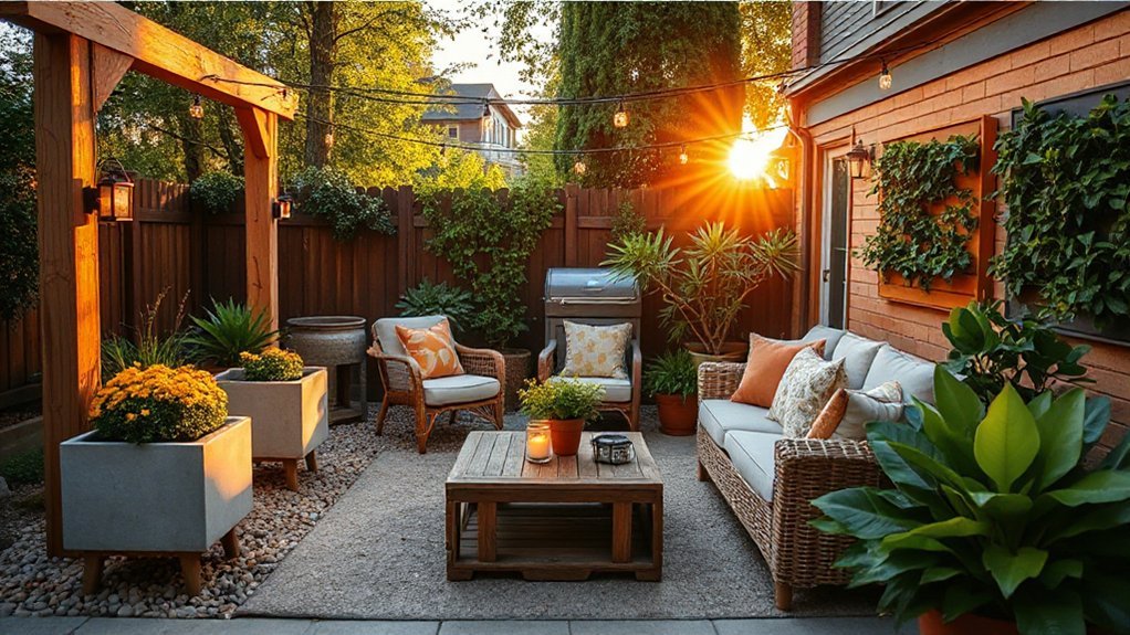 cozy practical outdoor lighting