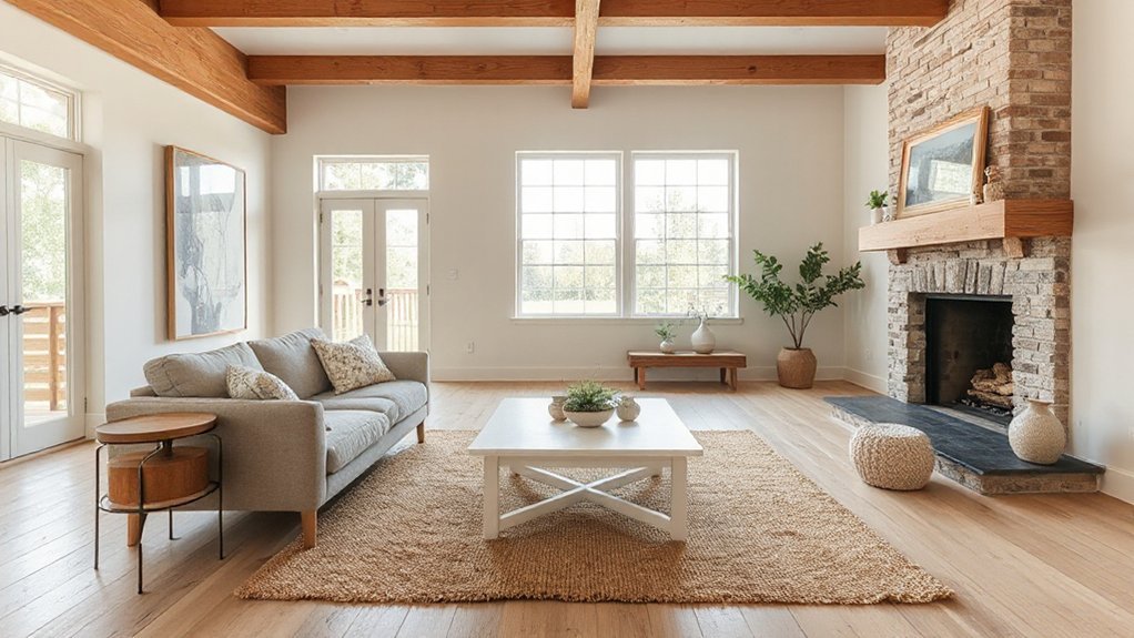 cozy rustic modern design