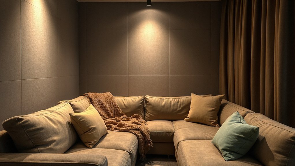 cozy sound absorbing interiors