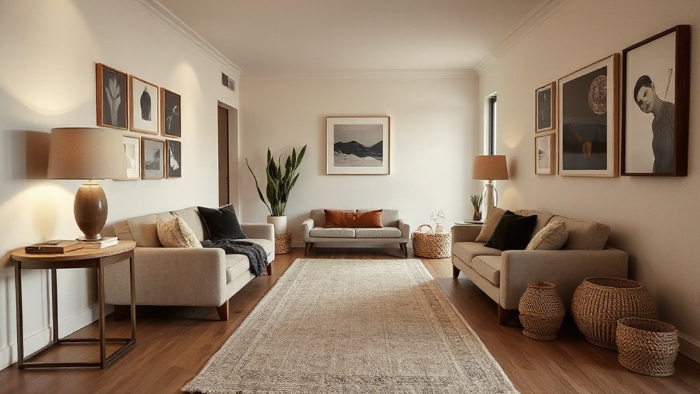 create cohesive visual rhythm