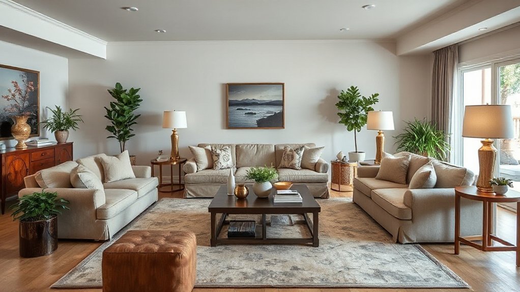 create inviting conversational spaces