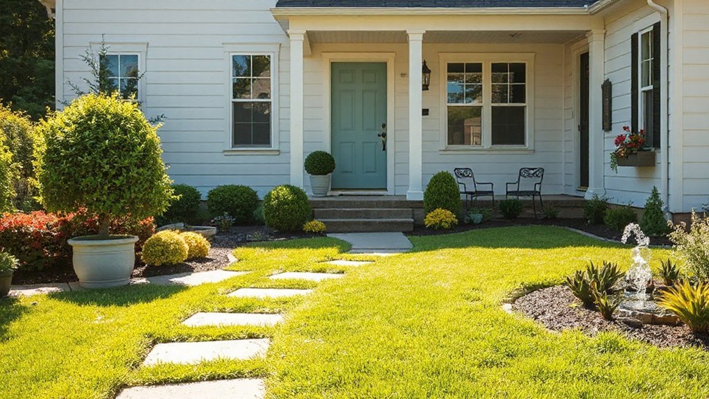 curb appeal and outdoor harmony