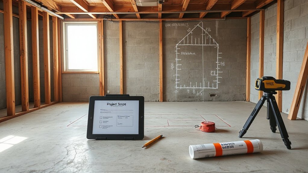 define scope and requirements