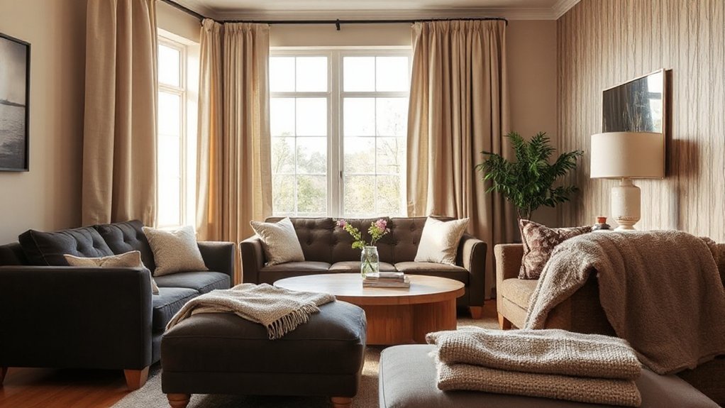 deliberate textural contrast techniques