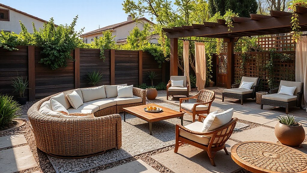 design functional outdoor zones