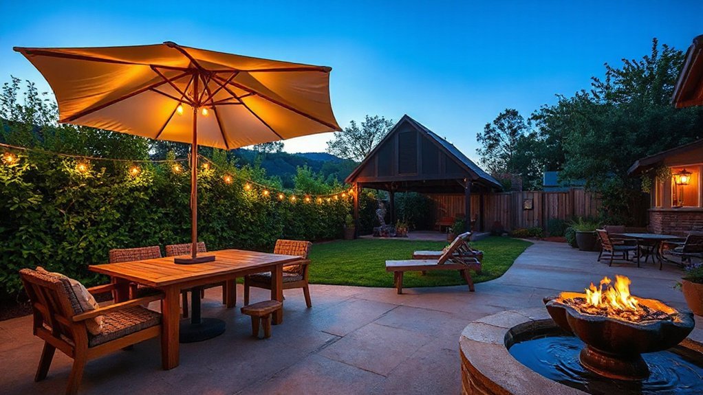 designing an outdoor oasis