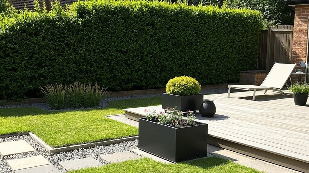 durable low maintenance garden plan