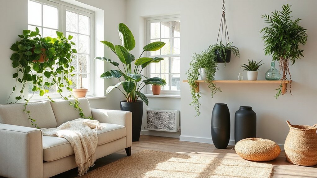 easy to maintain leafy plants