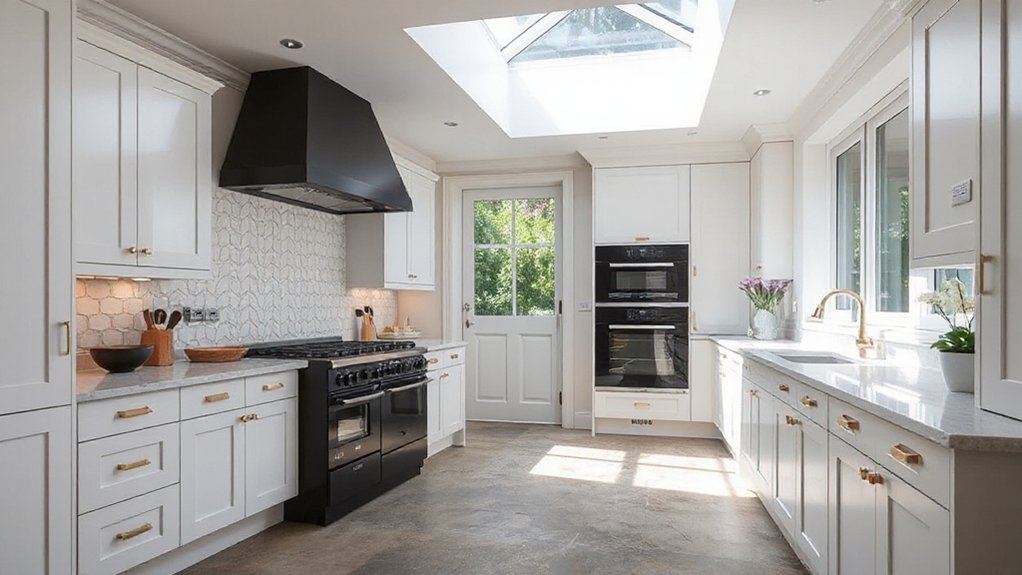 efficient aesthetic semi detached kitchens