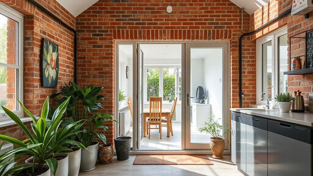 efficient light filled extension layouts