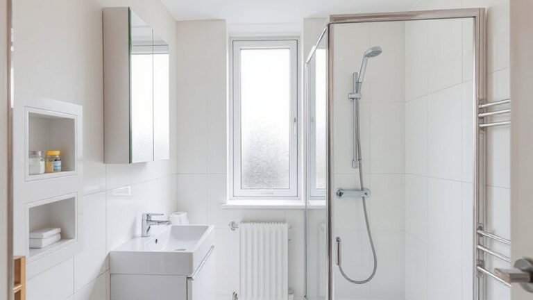 efficient small bathroom designs