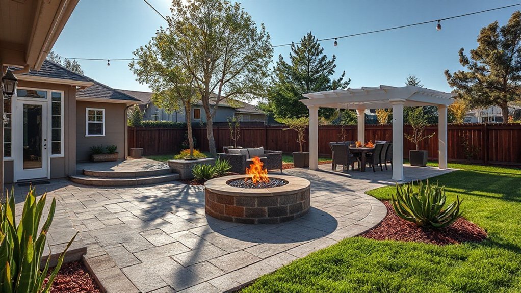 enhancing curb appeal outdoors
