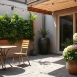 enhancing small patio usability