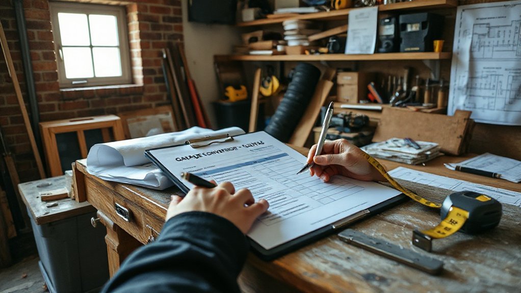 essential garage conversion estimates