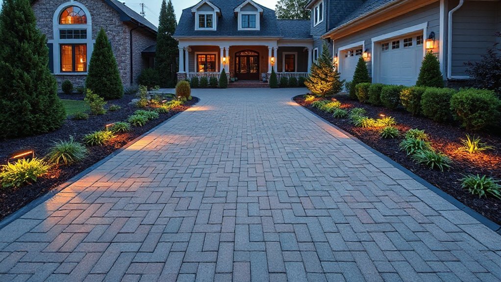 evaluate driveway curb appeal
