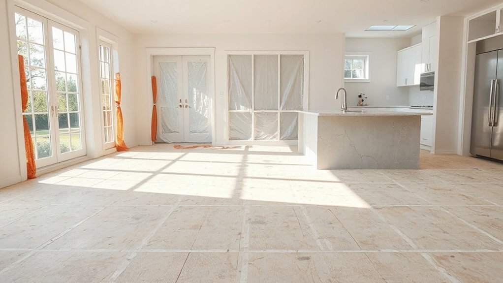 first year renovation schedule