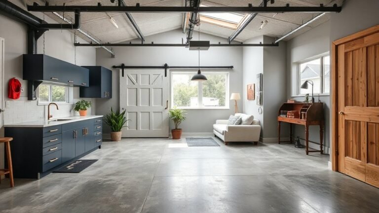 garage conversion for living