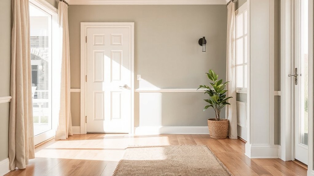 harmonious textured warm palette