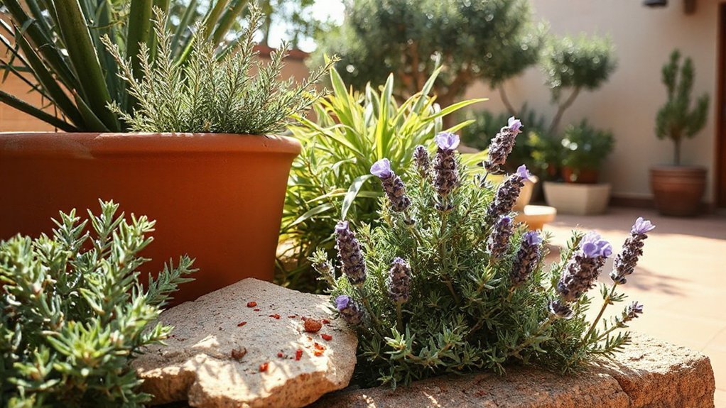herbs conserve water flavor