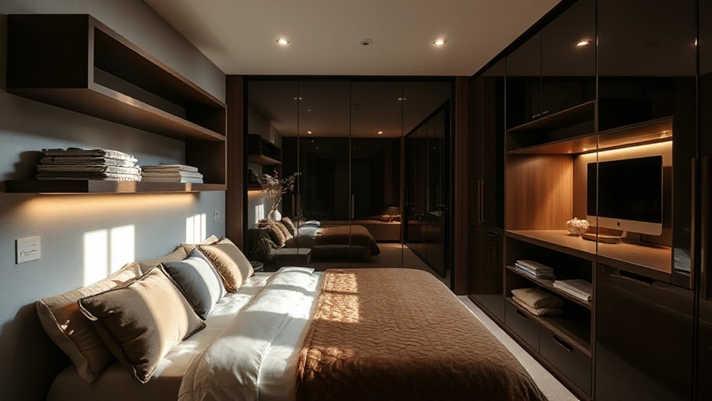 hidden modular vertical storage