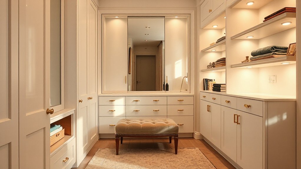 hidden storage for organization