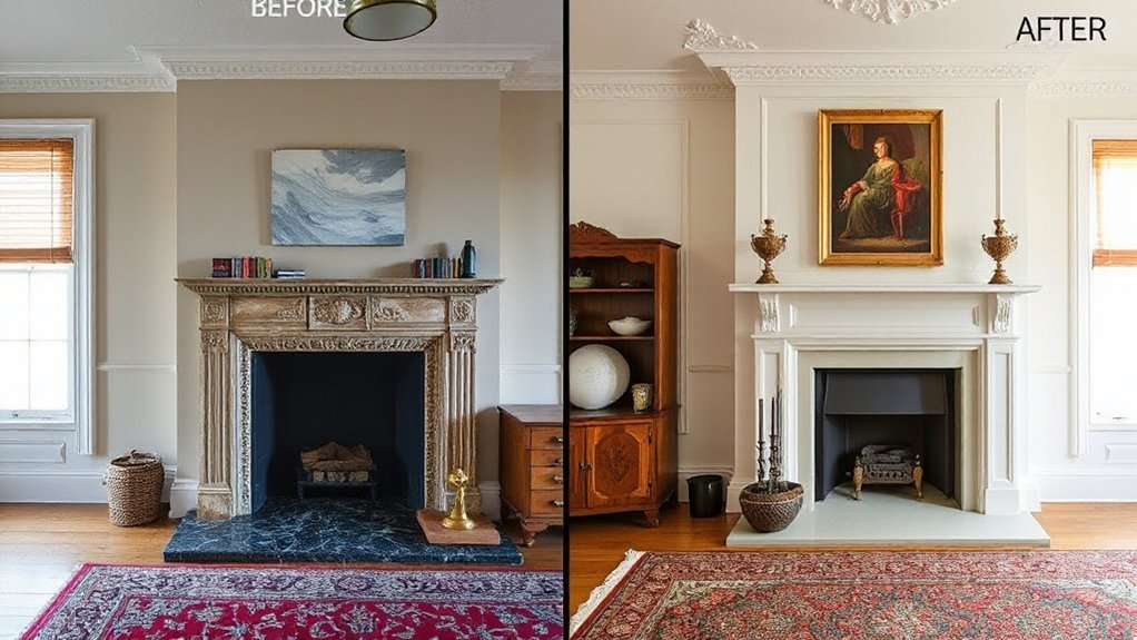 historic fireplace transformation success