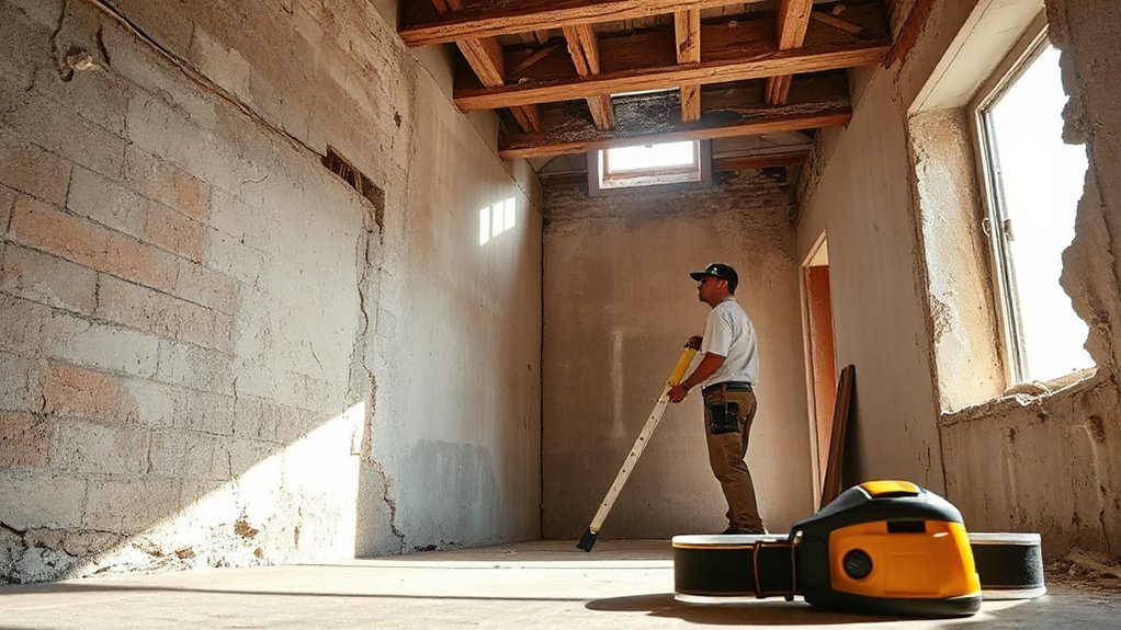 identify load bearing walls