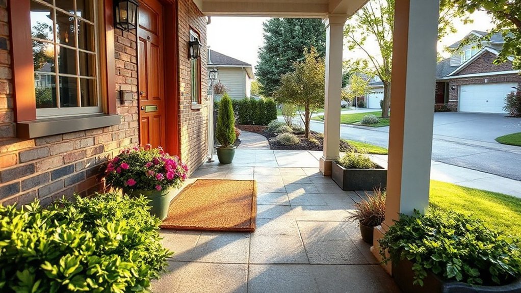 inviting practical stylish entrance