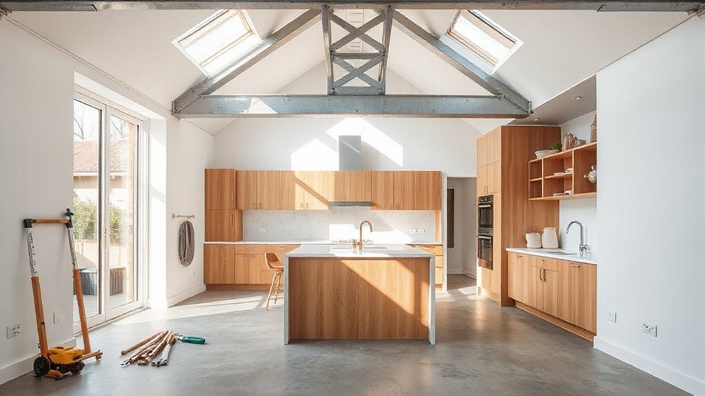 kitchen remodel structural planning