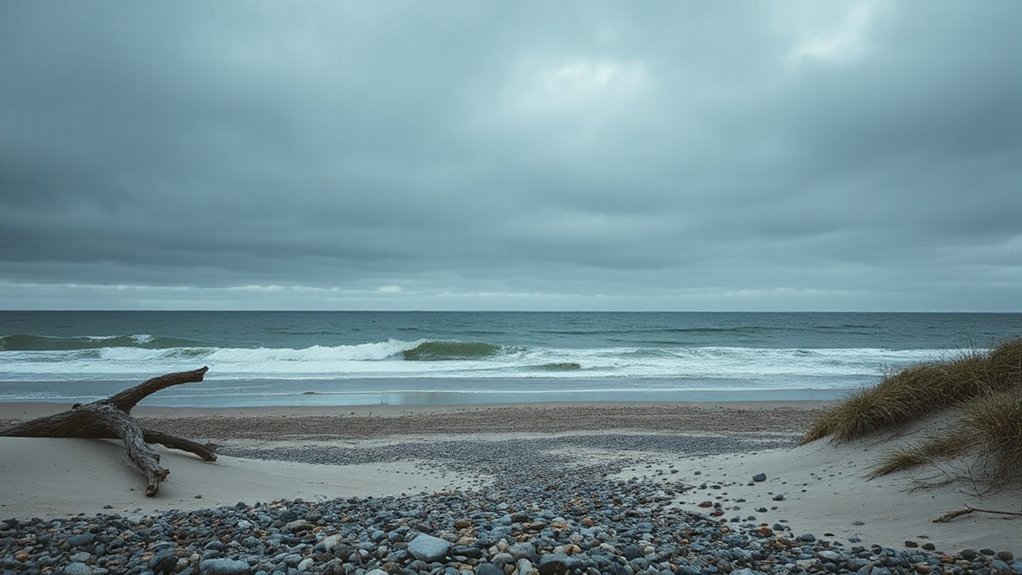 layered coastal blue serenity