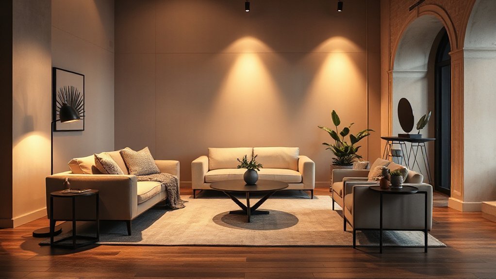 layered natural warm illumination