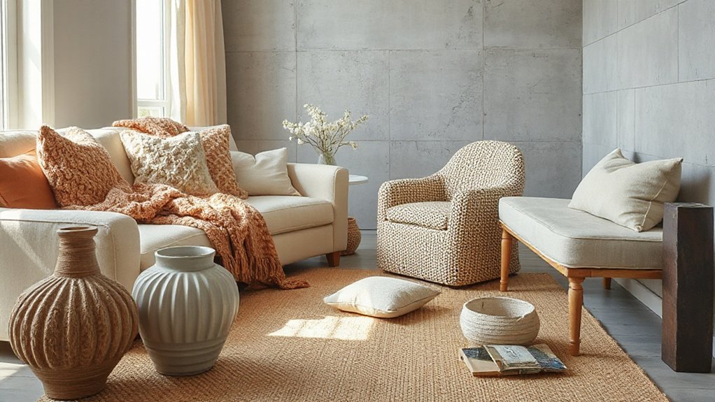 layered tactile surface textures