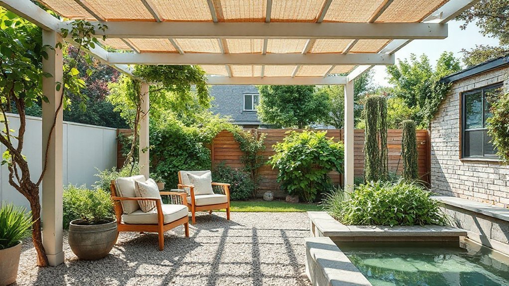 light breathable shaded structure