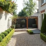 long narrow uk garden designs